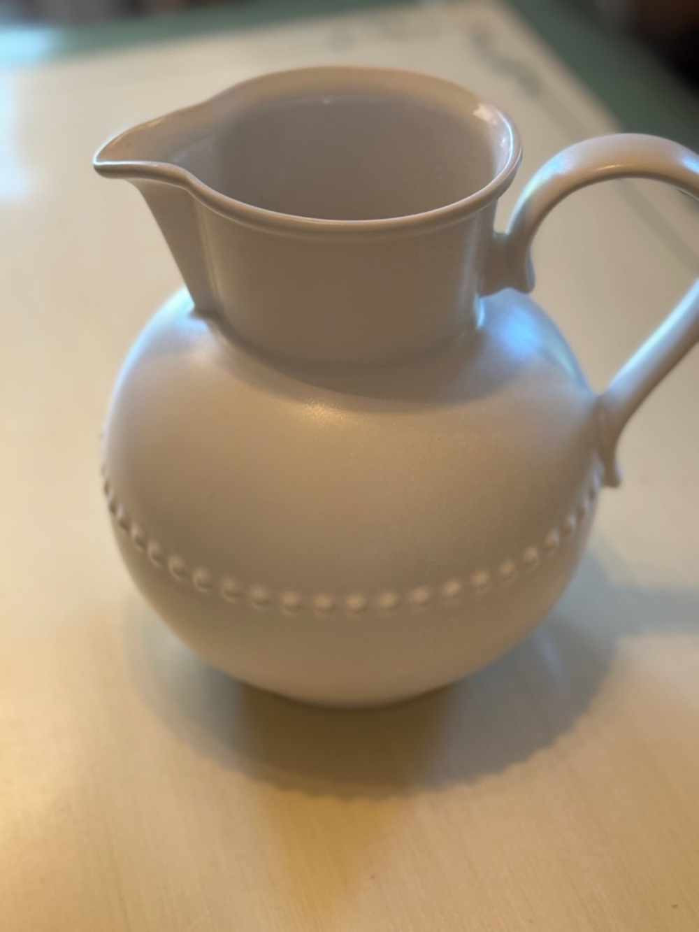 Dansk White Ceramic Serving Bowl - Rondure Style - Picture 2 of 5